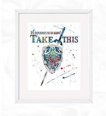 Browse over 100,000 quotes and discover new characters and anime. Amazon Com The Legend Of Zelda Quote Prints The Legend Of Zelda Watercolor Nursery Wall Poster Holiday Gift Kids And Children Artworks Digital Illustration Art Handmade
