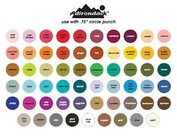 tim holtz alcohol ink chart printable shades of clay