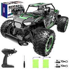Amazon.com: Bezgar Tb142 Rc Cars-1:14 Scale Remote Control Car, 2Wd High  Speed 20 Km/H All Terrains Electric Toy Off Road Rc Vehicle Truck Crawler  With Two Rechargeable Batteries For Boys Kids And