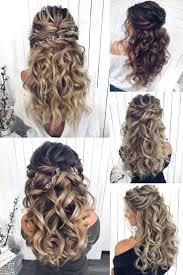30 Half Up Half Down And Updo Wedding Hairstyles From Mpobedinskaya In 2020 Half Updo Hairstyles Half Up Hair Bridesmaid Hairstyles Half Up Half Down