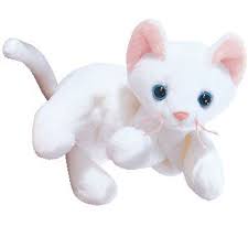 Black And White Beanie Baby Cat Ty Beanie Baby Flip The White Cat 4th Gen Hang Tag 7 5 Inch Beanie Baby Bears Original Beanie Babies Beanie Babies Value