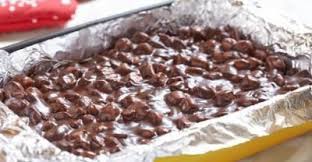 Fudge Au Chocolat Et Aux Mini Guimauves Fudge Recipes Rocky Road Fudge Crunch Recipe