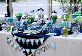 12 Royal Blue Gold Candy Table Ideas Gold Candy Candy Table Royal Blue And Gold