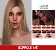 Willow rose blush · 18. Gpme Celebrity Makeup Look Ag By Goppols Me For The Sims 4 Spring4sims Celebrity Makeup Celebrity Makeup Looks The Sims 4 Skin