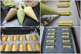 Untuk kue kering mulai dari kastengel, lidah kucing, nastar, hingga putri salju. Resep Kue Kering Lidah Kucing Tiga Rasa Original Green Tea Dan Coklat Just Try Taste