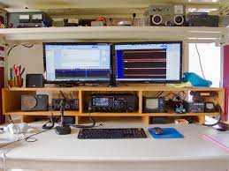 Now, two homeowners have revealed their incredible, budget diy home office. Ham Shack Desk Riser