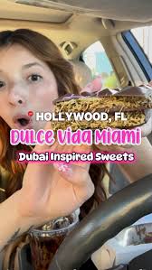 @dulcevida_mia is South Florida’s 1ST completely Dubai Chocolate inspired-  Dessert Shop 😋🍫🍓 Everything is HOMEMADE with ❤️!!! , -, 📍Hollywood,  Florida (USA) 🇺🇸, ⭐️Make sure to order from their ...