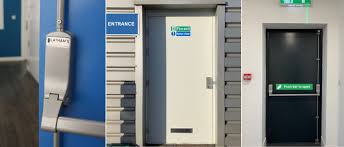 Fireplace doors should always be kept open while a fire is burning. Can A Fire Exit Door Be Used As An Entrance
