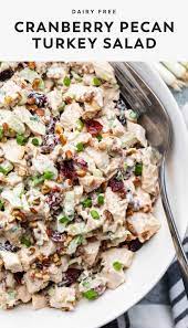 Leftover Turkey Salad Dairy Free Gluten Free Simply Whisked Recipe Turkey Salad Recipe Leftover Turkey Recipes Turkey Salad