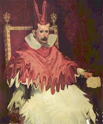 Study after velazquez's portrait of pope innocent x painting. B2 Screaming Pope In The Style Of Francis Bacon Mruiz192