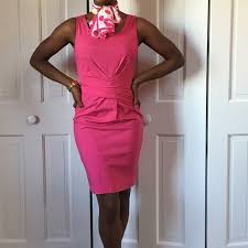 Hot Pink Dkny Dress Dkny Dress Dresses Fashion Design