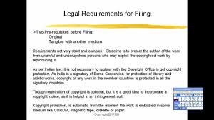 Once it is created it is protected under copyright law. What Is Software Copyright And What Are The Legal Requirements For Filing Youtube