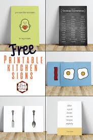 Discover the most beautiful farmhouse kitchens and farmhouse kitchen ideas. Printable Kitchen Signs Free Mandy S Party Printables