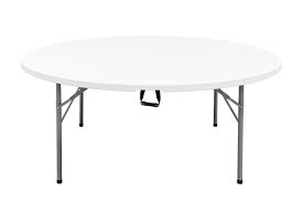 We did not find results for: China Deluxe 6 Foot Fold In Half Blow Molded Folding Round Table Molded Folding Table White China Fold In Half Table 6ft Table