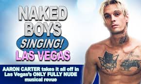 Aaron Carter to Headline Vegas Run of 'Naked Boys Singing!' | AVN