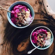 Detox Acai Bowl Aux Fruits Rouges Et Banane