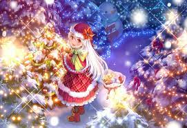 Anime christmas wallpapers desktop background. Aesthetic Christmas Anime Wallpapers Wallpaper Cave