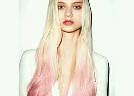 This look has a variety of different colors, from her natural blonde to a rusty orange to a bright magenta pink. This Blonde Pink Ombre Hair Color Is Greeting Card For Sale By Abigaelle Laroux