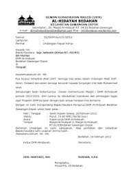 05 /pmna/x/2012 ganjar agung, 10 oktober 2012lampiran : Contoh Surat Undangan Rapat Dkm Masjid Doc Id Lif Co Id