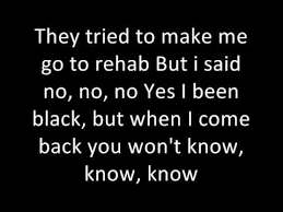 Akan mengirimnya berlibur pergi ke rehabilitasi karena aku tidak tahan lagi ibu dalam rehabilitasi. Amy Winehouse Rehab Lyrics Youtube