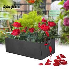 Designing a flower bed that's aesthetically pleasing is all about the right groupings. Fabric Raised Garden Bed Rectangle Planting Container Grow Bag Planter Pot Plants Flowers Vegetables Fabric Raised Planting Bag Nursery Pots Aliexpress