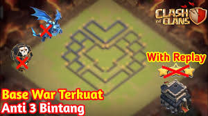 Townhall 9 base layouts and links. Base War Terkuat Anti 3 Bintang Replay Terbaru 2019 Clash Of Clans Youtube