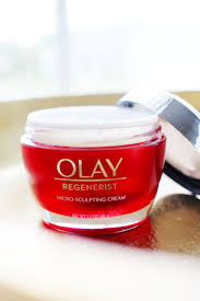 Anti Aging Products That Work- Olay Regenerist Micro-Sculpting Cream -  Justina's Gems