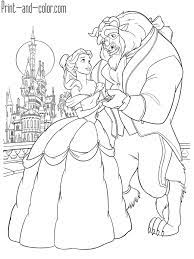 Disney's beauty and the beast printables, coloring pages and activities. Beauty And The Beast Coloring Pages Print And Color Com Beauty And The Beast Drawing Disney Princess Coloring Pages Princess Coloring Pages