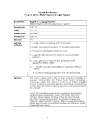 Temuduga ijazah sarjana muda sains komputer dengan kepujian. Course Proforma Ele 3103 Part Of Speech Indonesian Language