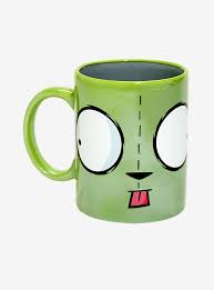 Invader Zim Gir Face Mug Face Mug Mugs Girly