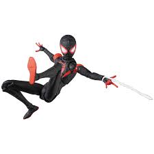 Medicom Mafex Into The Spider Verse Miles Morales Spider Man Promo Images And Info Fwoosh Watch closely during the scene where peter meets mary jane again. medicom mafex into the spider verse