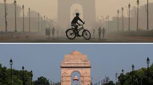 New delhi pollution then and now. Coronavirus Photos Show Effect Of Air Pollution Drops From Global Lockdown