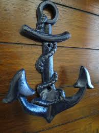 Ship Anchor Wall Hook Navy Blue Or Pick Color Cast Iron Etsy In 2020 Anchor Wall Hooks Anchor Wall Decor Kids Rooms Diy