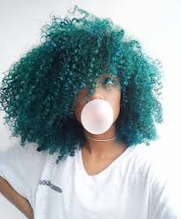 15 Best Blue Hairstyle Ideas Pretty And Cool Blue Hair Inspo Pics Dyed Natural Hair Natural Hair Styles Curly Hair Styles