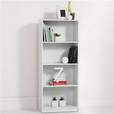 4 Tier Bookshelf White Kmart White Bookshelves Furniture Bookshelves