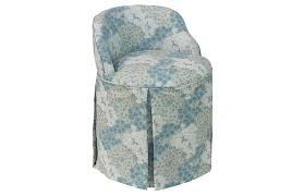 Browse a large selection of bathroom vanity designs, including single and double vanity options in a wide range of sizes, finishes and styles. Addie Vanity Stool Loiret Blue Linen One Kings Lane