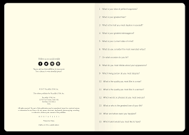 Maybe you would like to learn more about one of these? 3000 Questions About Me Piccadilly
