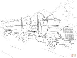 Color in this picture of an pickup truck and others with our library of online coloring pages. Log Truck Coloring Page Free Printable Coloring Pages Coloring Home