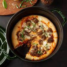 Dutch Oven Pizza Recipe Dutch Oven Pizza Recipes Dutch Oven Recipes