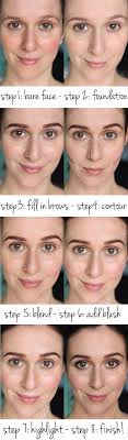 Start using your 1st or true foundation color over your. Contour Makeup Steps Page 1 Line 17qq Com