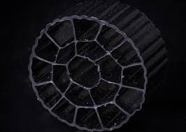 Plastic Aquaponics Mbbr Filter Media 25 12mm Size Water Treatment Bio Cel For Pond