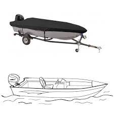 Rich look and feel to match the sleek appearance of your boat. Aluminum Fishing Boat Covers