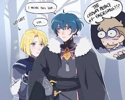 Dimitri Byleth Fireemblem Fe3h Fire Emblem Fire Emblem Games Fire Emblem Characters