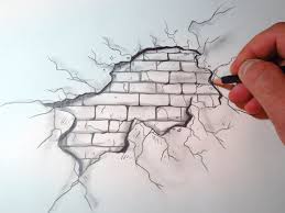 This tutorial will show you how to draw a brick wall. Free Download How To Draw A Cracked Brick Wall The Original 1600x1200 For Your Desktop Mobile Tablet Explore 47 Awesome Drawn Wallpapers Hd Drawing Wallpaper Cute Drawn Wallpapers Drawn