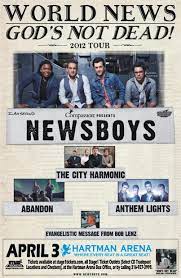 World News God S Not Dead Newsboys Gods Not Dead Christian Music