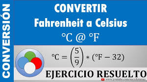 The fahrenheit scale, although very popular in the us has an intriguing history and varied worldwide adoption scenarios. Conversion De Grados Fahrenheit A Grados Celsius A Youtube