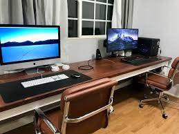 This is the first installment in the room build this is the diy mi. Diy Desk His And Hers Battlestations Battlestations