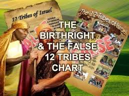 The Birthright The False 12 Tribes Chart Live Shabbat
