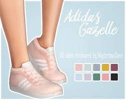 I just love shoes, lol. Adidas Gazelleso I Recently Got A Pair Of Adidas Sneakers Like The Ones In The Preview And Since I Absolutely Adore Some Of The Oth Sims 4 Cc Shoes Sims 4 Sims