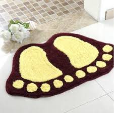 Shop for designer bath rugs and towels at bed bath & beyond. China Designer Decorative Shape Footprint Design Shaped Foot Print Shower Toilet Bathtub Bath Bathroom Mats China Bathtub Mats Bath Floor Rugs